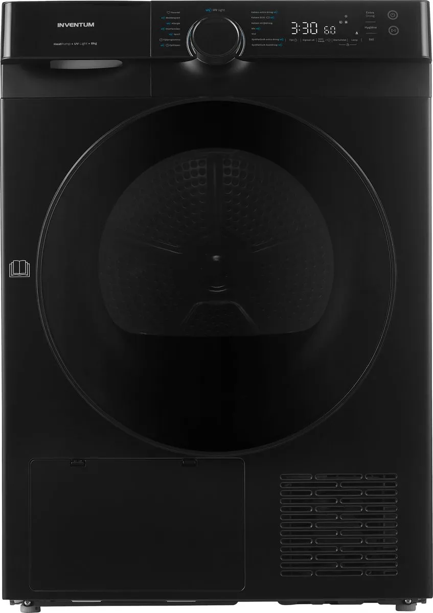 Inventum VDW8030B Warmtepompdroger 8kg