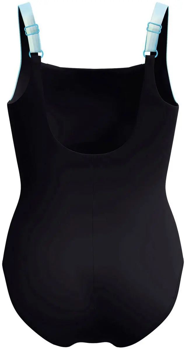 Speedo ECO Lunalustre Sportbadpak - Maat 44 - Zwart/Blauw
