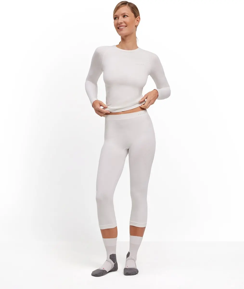 Falke 3/4 Warm Tights Dames - L - Wit