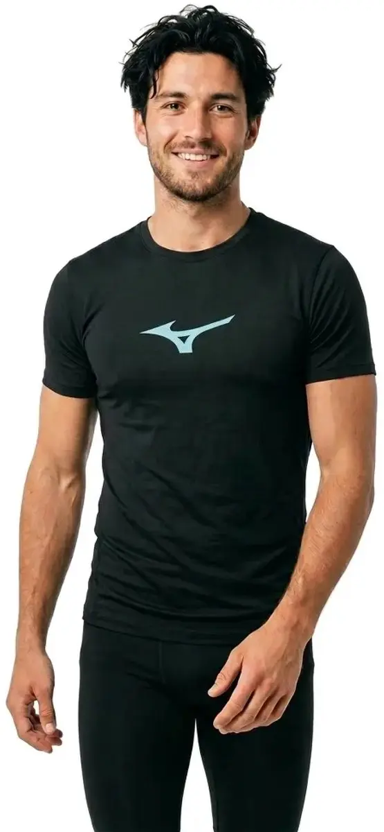 Mizuno Core Runbird T-shirt - Zwart XL