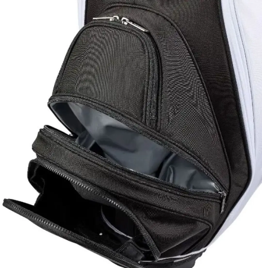 Wilson Alpine Cartbag 2026 - 10 Vakken - Zwart