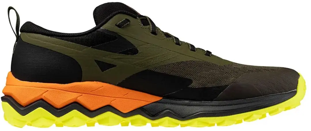 Mizuno Wave Ibuki 5 Trailschoenen - EU 40 - Groen/Zwart