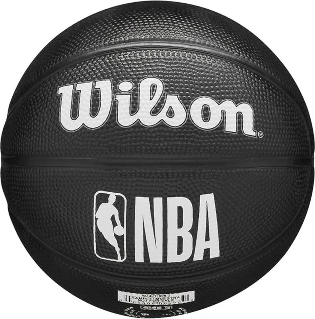 Wilson NBA Toronto Raptors Mini Basketbal Bal 3 - Zwart