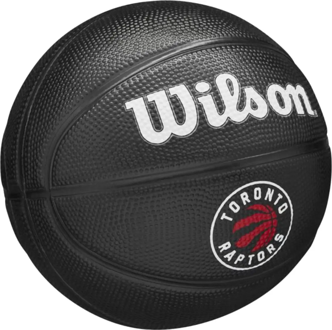 Wilson NBA Toronto Raptors Mini Basketbal Bal 3 - Zwart