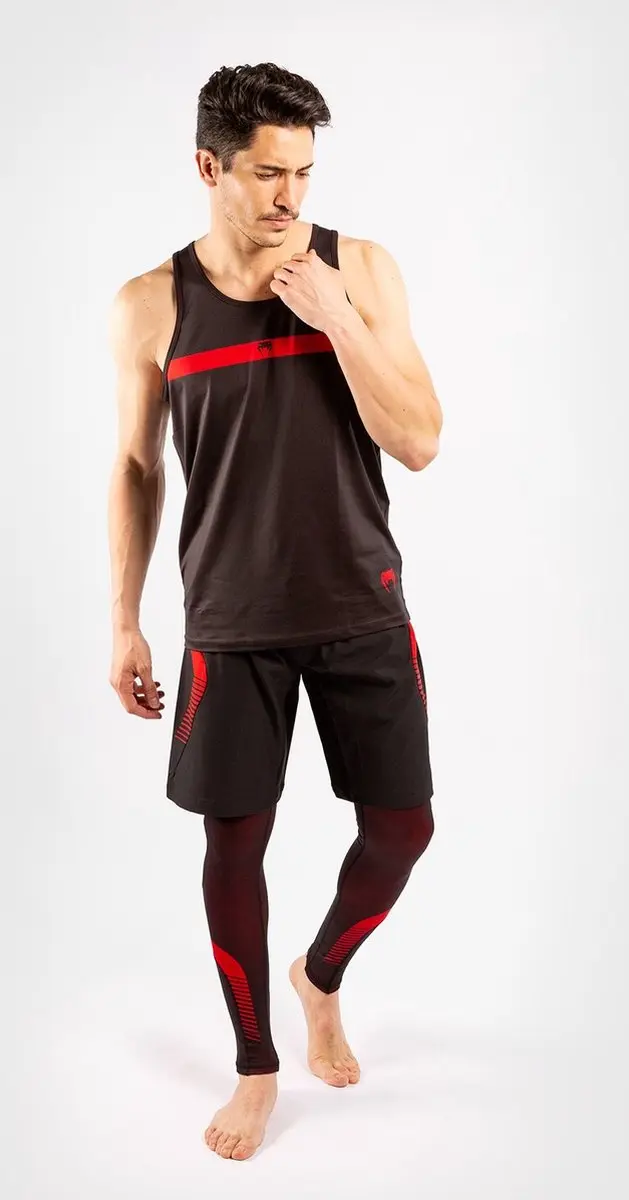 Venum Sportlegging No Gi 3.0 Compressiebroek - M - Zwart/Rood