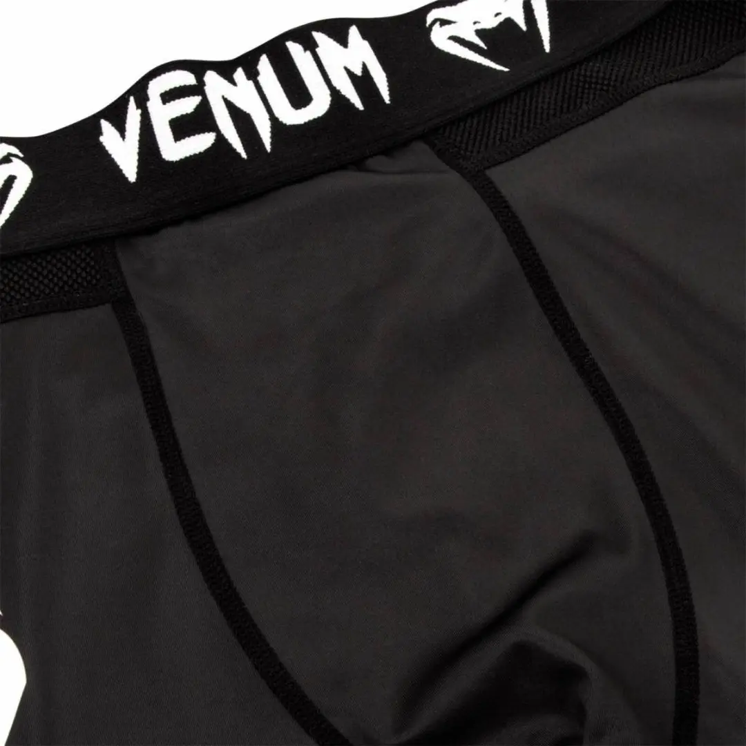Venum Leggings Logos Spats Tights - XXL - Zwart/Wit - afbeelding 5 van 6