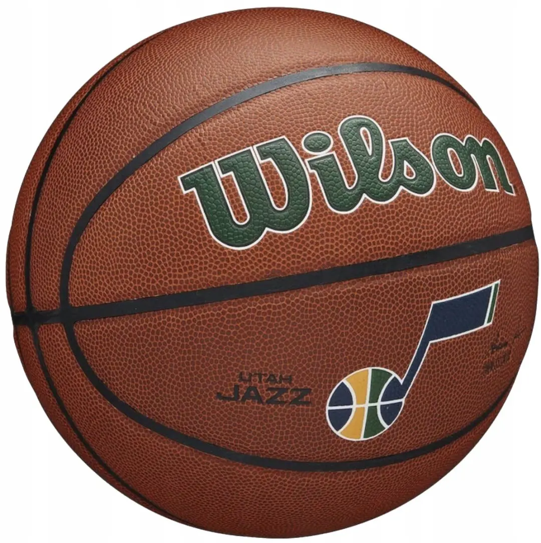 Wilson Team Alliance Utah Jazz Basketbal Maat 7 - afbeelding 6 van 6