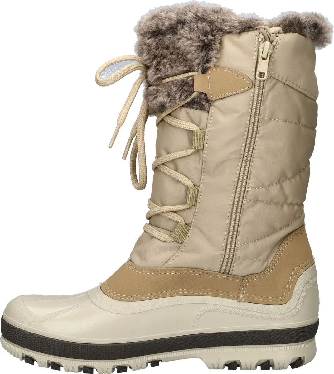 Antarctica Dames Snowboot Beige - Maat 35/36