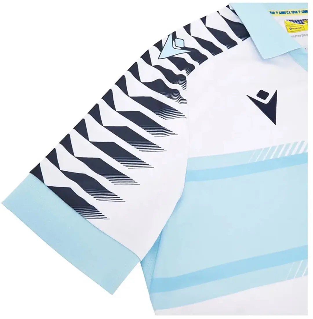 Macron Cádiz CF 24/25 Junior T-shirt - Wit - 116/122