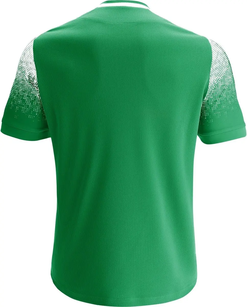 Macron Alioth Heren Shirt Korte Mouw - Groen/Wit XXL