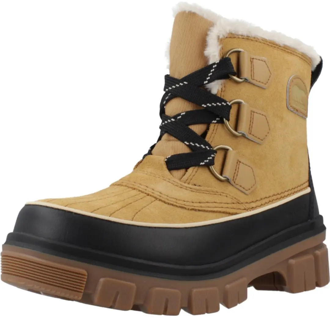 Sorel Womens Torino V Laarzen - 38 - Curry/Black - afbeelding 4 van 6