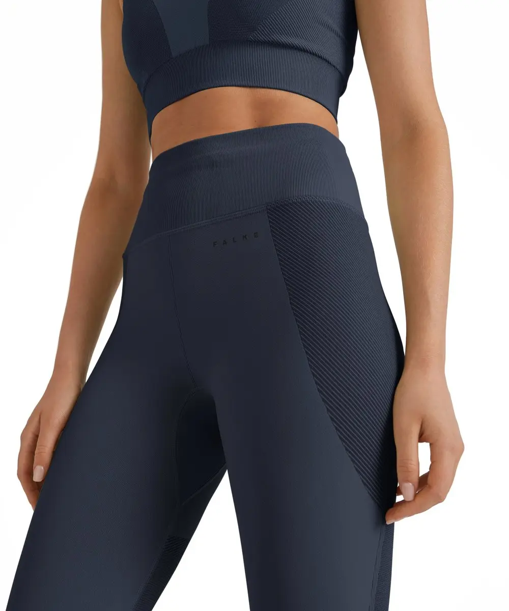 Falke Core Long 2 Vochtregulerend Broek Dames - S - Blauw