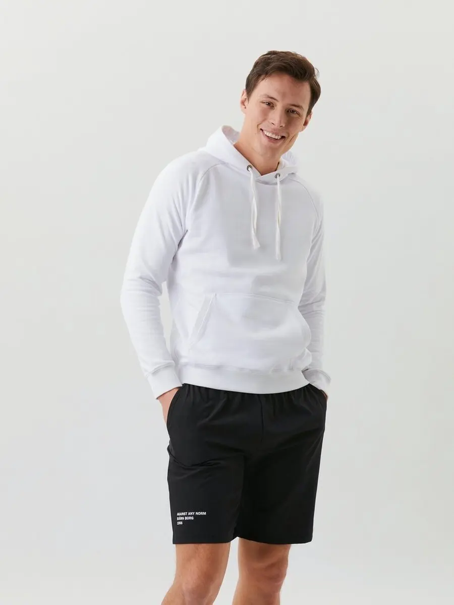 Björn Borg Borg Sport Hoodie XXL - Wit