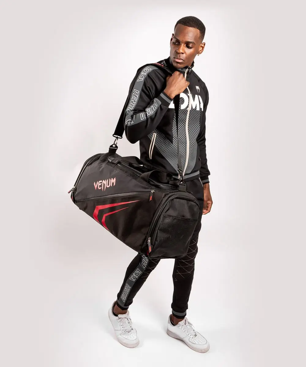 Venum Trainer Lite Evo Sporttas 63L - Zwart/Rood