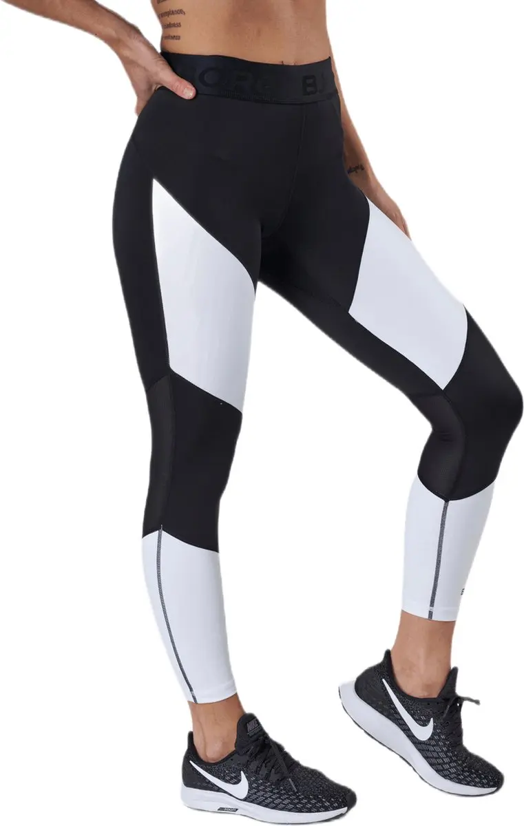 Björn Borg Dames Regular Block Tights 38 - Multicolor