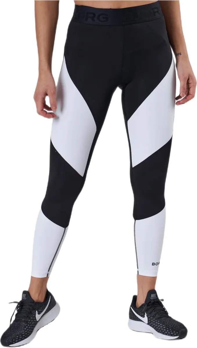 Björn Borg Dames Regular Block Tights 38 - Multicolor
