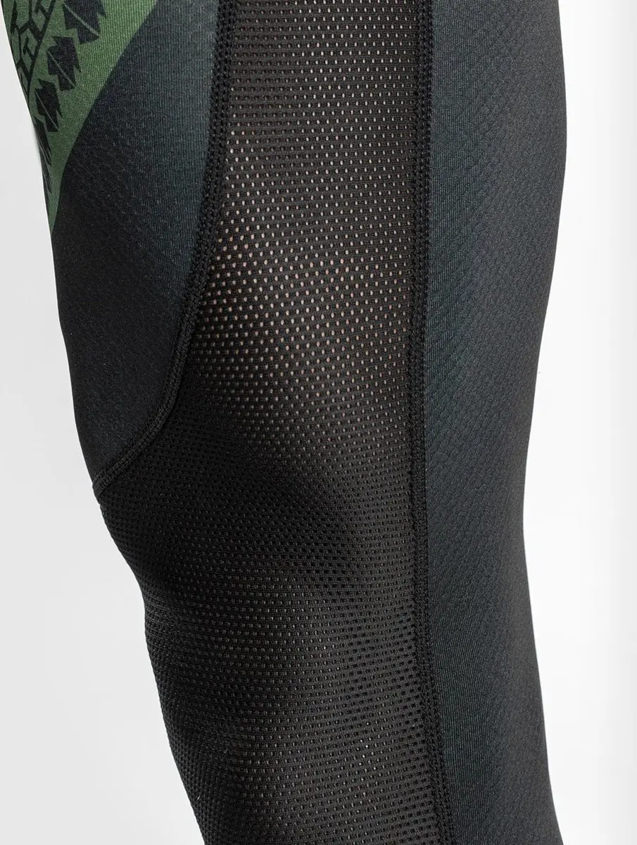 Venum Nakahi Sports Legging Spats - L - Zwart/Kaki
