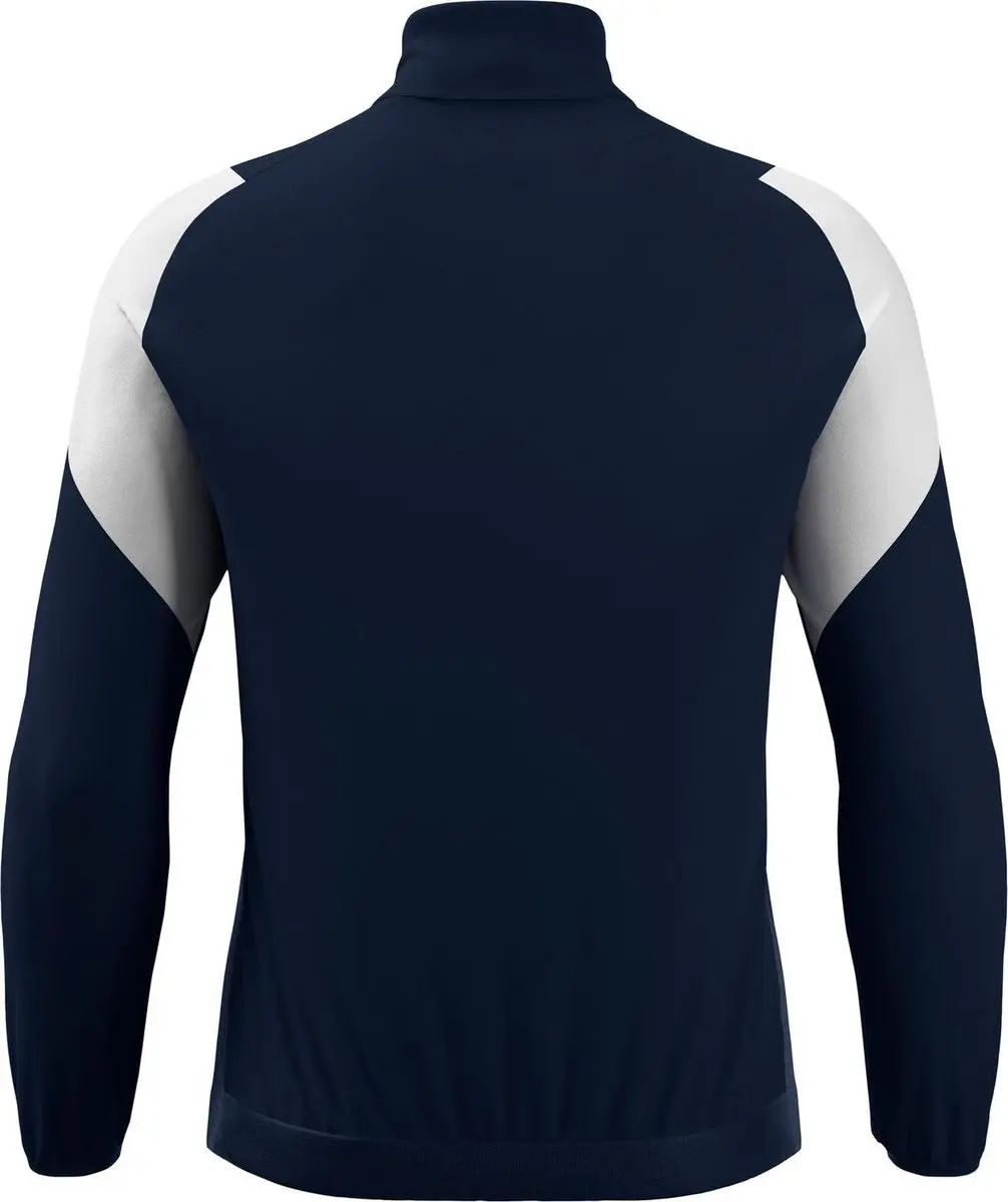 Macron Glory Vanir Top Full Zip Kinderen 152 - Marine/Wit
