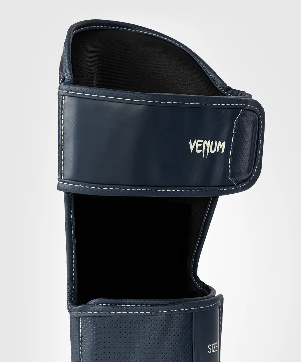 Venum Impact Evo Scales Kickboks Scheenbeschermers - L - Midnight Blue