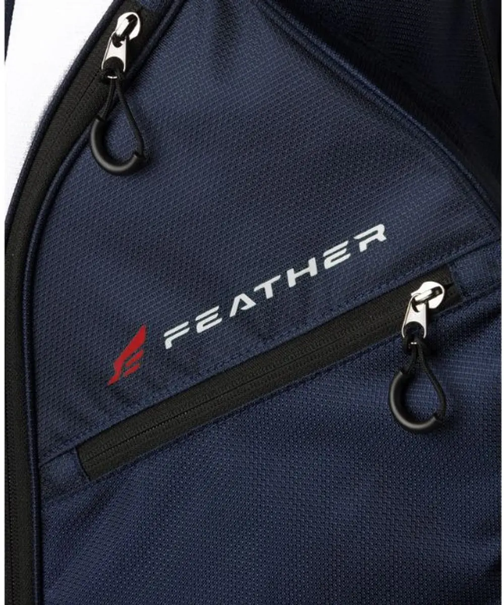Wilson Feather Standbag 2025 - Blauw Wit