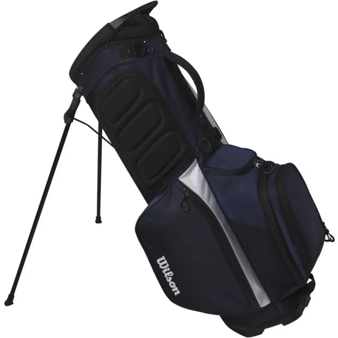 Wilson Feather Standbag 2025 - Blauw Wit