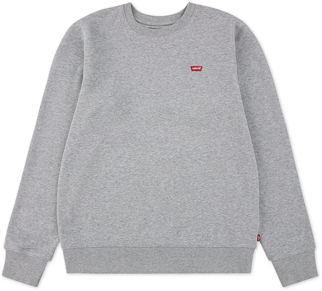 Levi's Kids Mini Logo Crewneck Sweatshirt - 6 jaar - Grijs