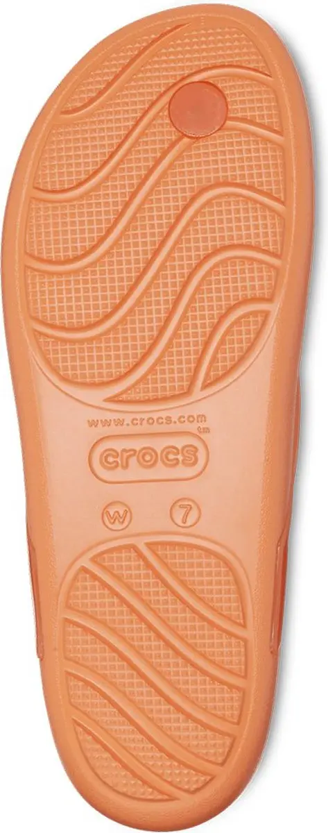 Crocs Splash Glossy Flip Dames - Persimmon