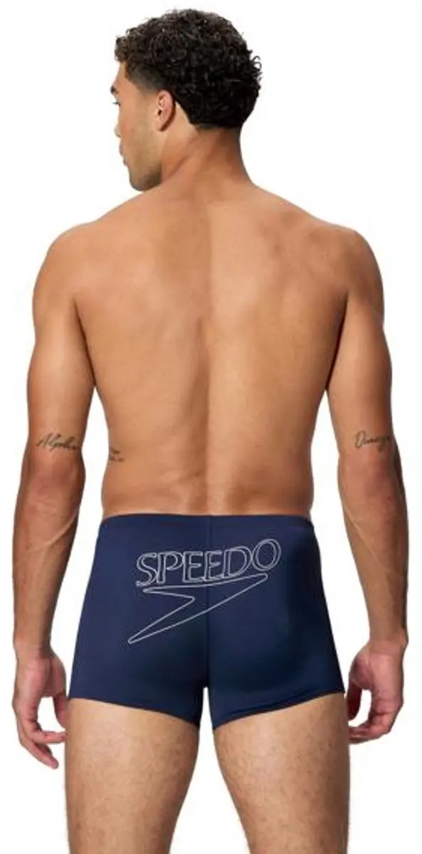Speedo Endurance+ Logo Aquashort Heren M - Marine