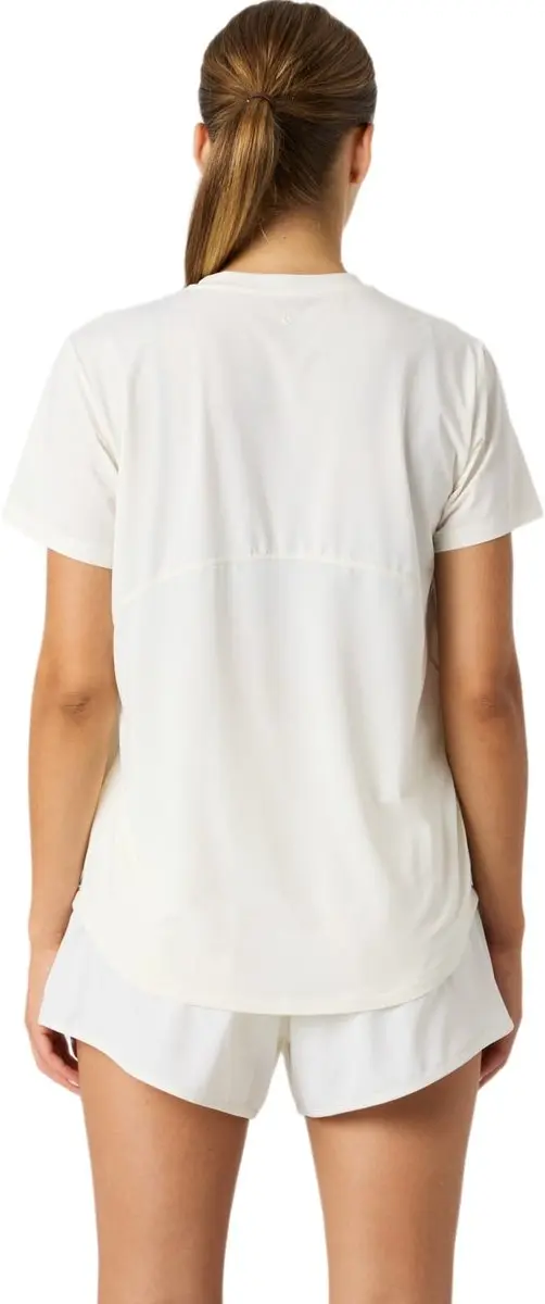 Björn Borg Sportshirt Dames Korte Mouwen - Tofu Gebroken Wit S