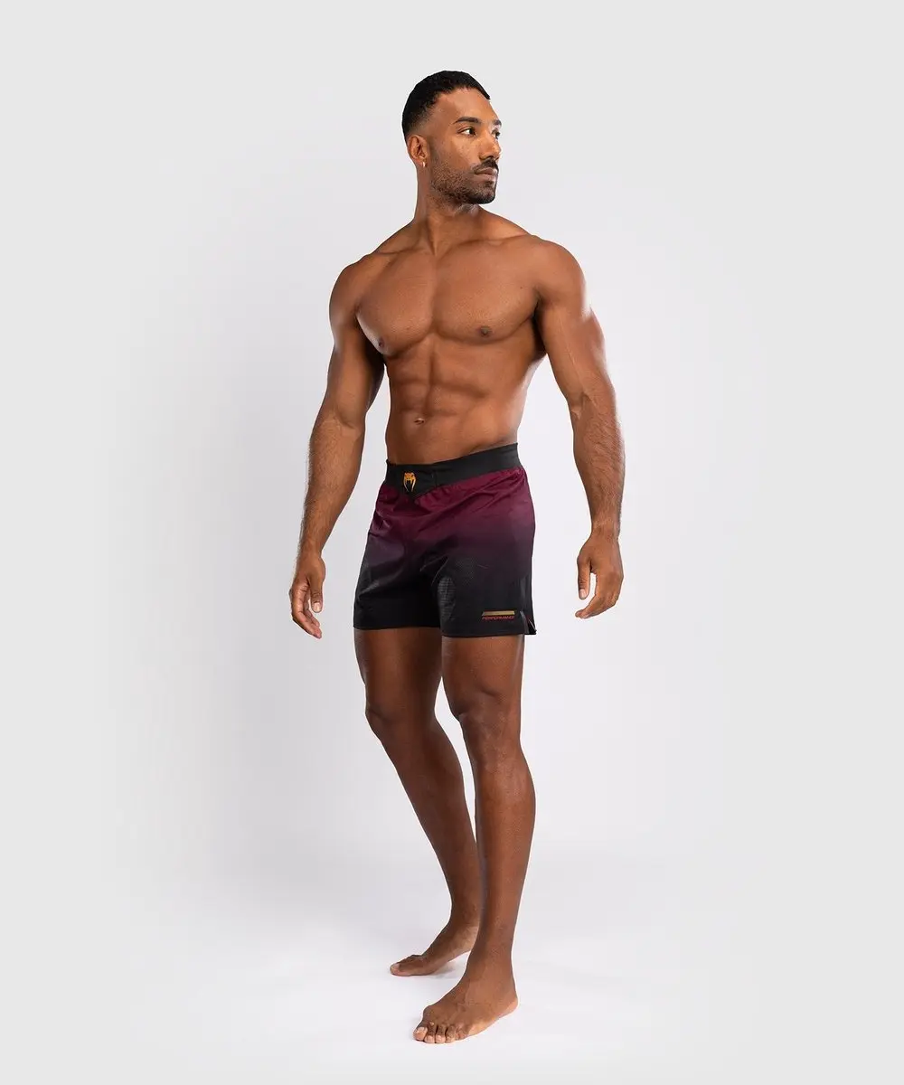 Venum Tactical XT Fightshorts L - Burgundy/Zwart/Goud