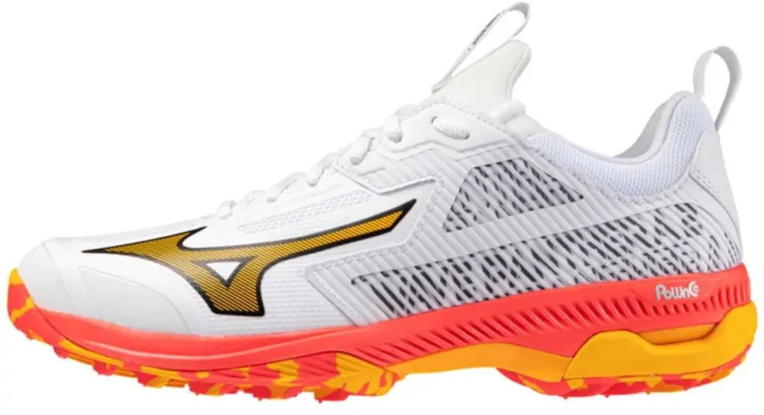 Mizuno Wave Panthera 2 Sportschoenen - Maat 41 - Wit/Orange/Zwart
