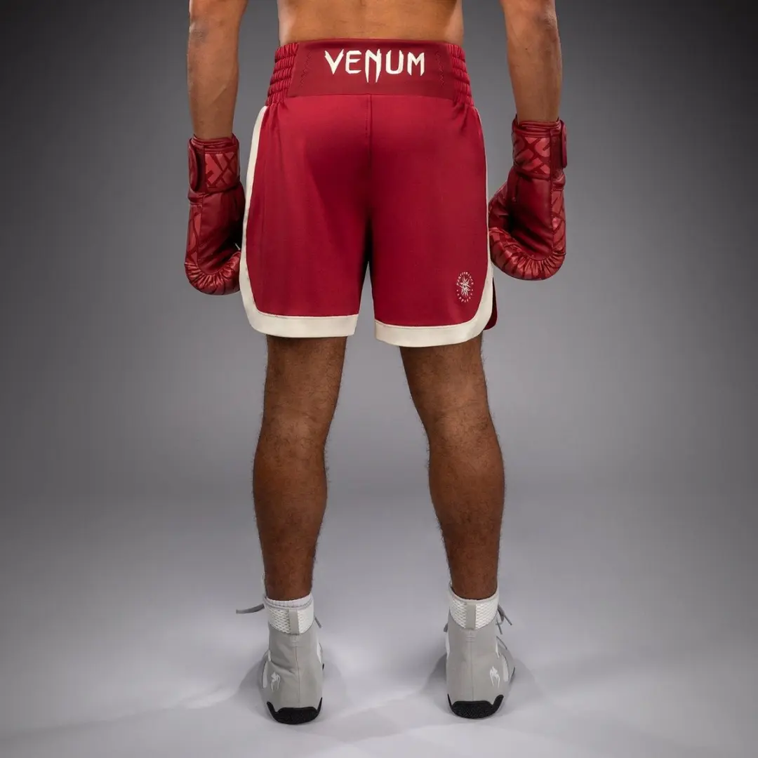 Venum Classic Boksbroek Robijnrood Ivoor - L - afbeelding 6 van 6