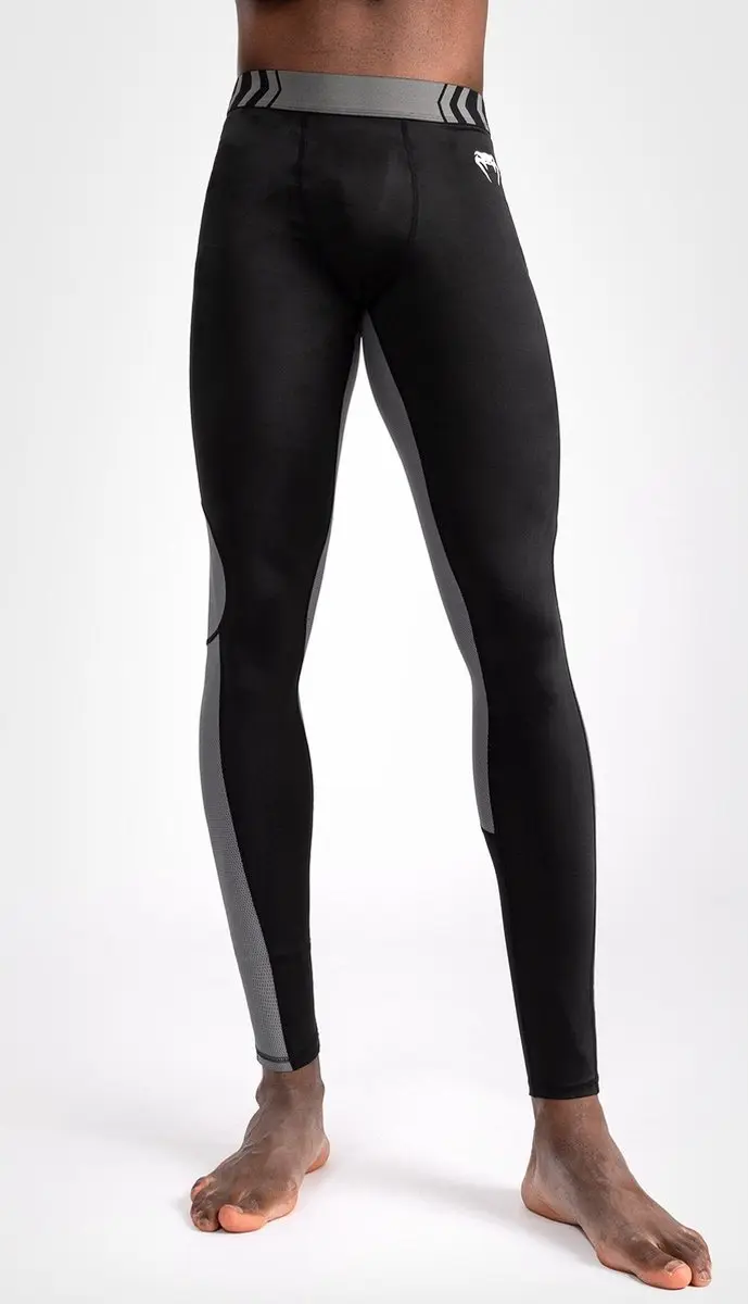 Venum Tempest Sportleggings - Zwart Grijs - XL