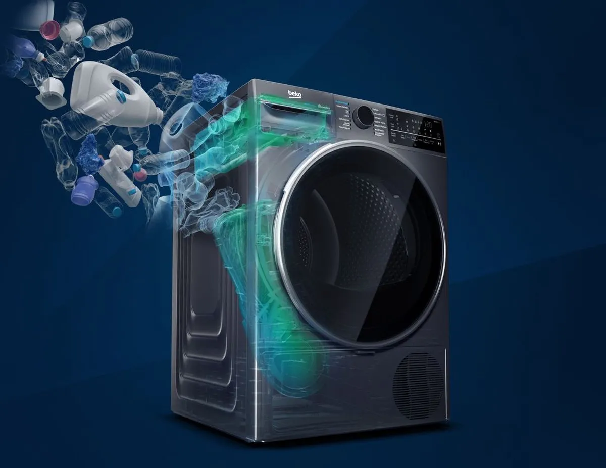 Beko DH9532GA01 Warmtepompdroger 9 kg - Wit - afbeelding 6 van 6