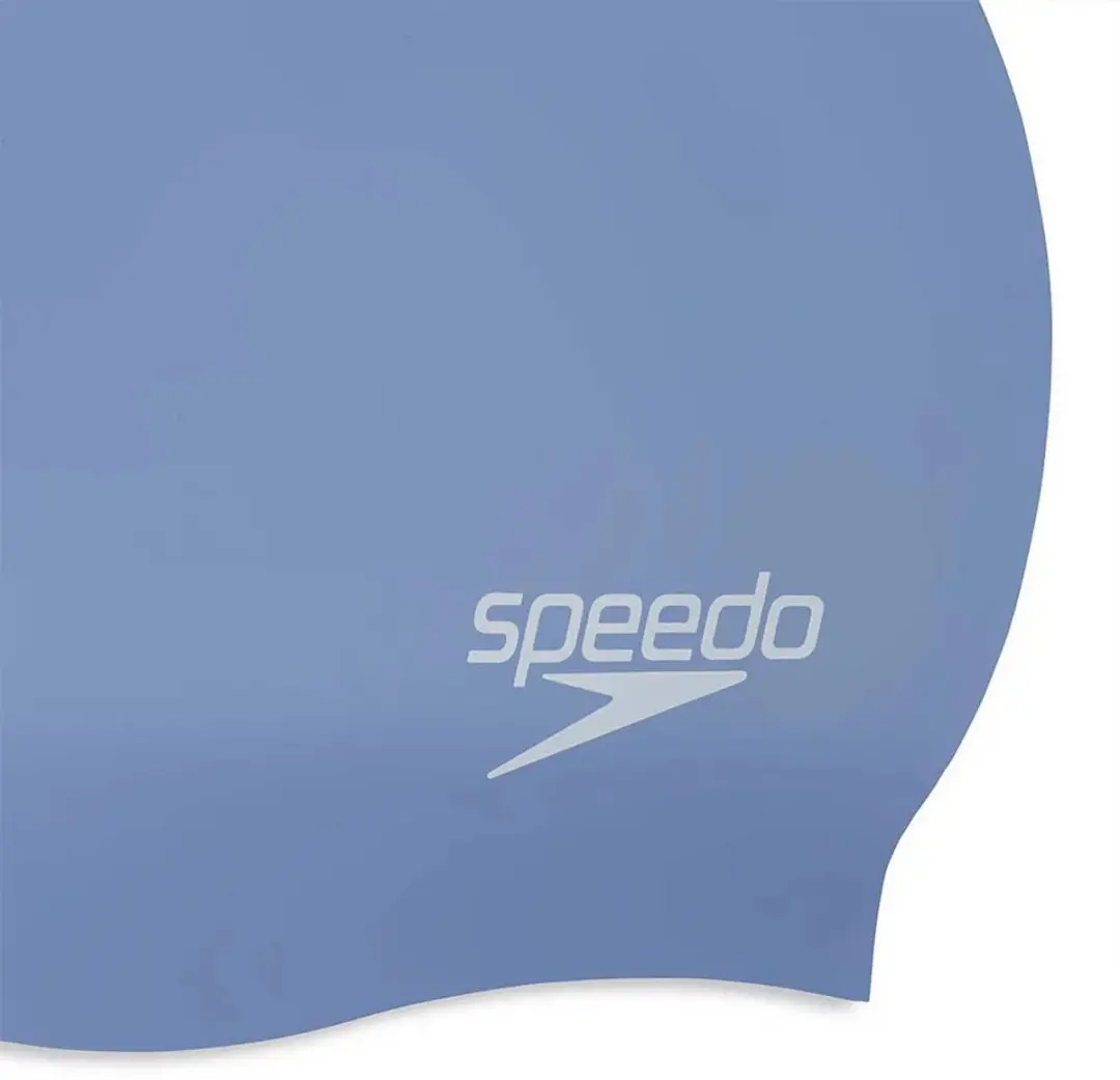 Speedo Long Hair Cap - Badmuts Unisex Blauw - One Size - afbeelding 3 van 6
