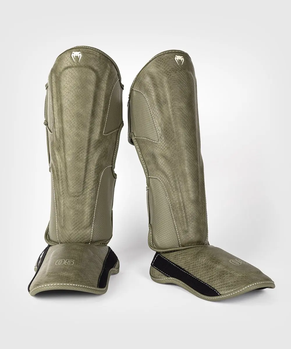 Venum Impact Evo Scales Kickboks Scheenbeschermers - L - Army Green - afbeelding 2 van 6