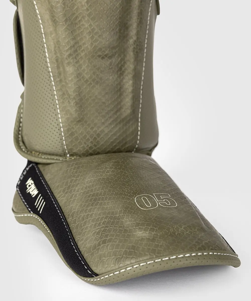 Venum Impact Evo Scales Kickboks Scheenbeschermers - L - Army Green - afbeelding 5 van 6