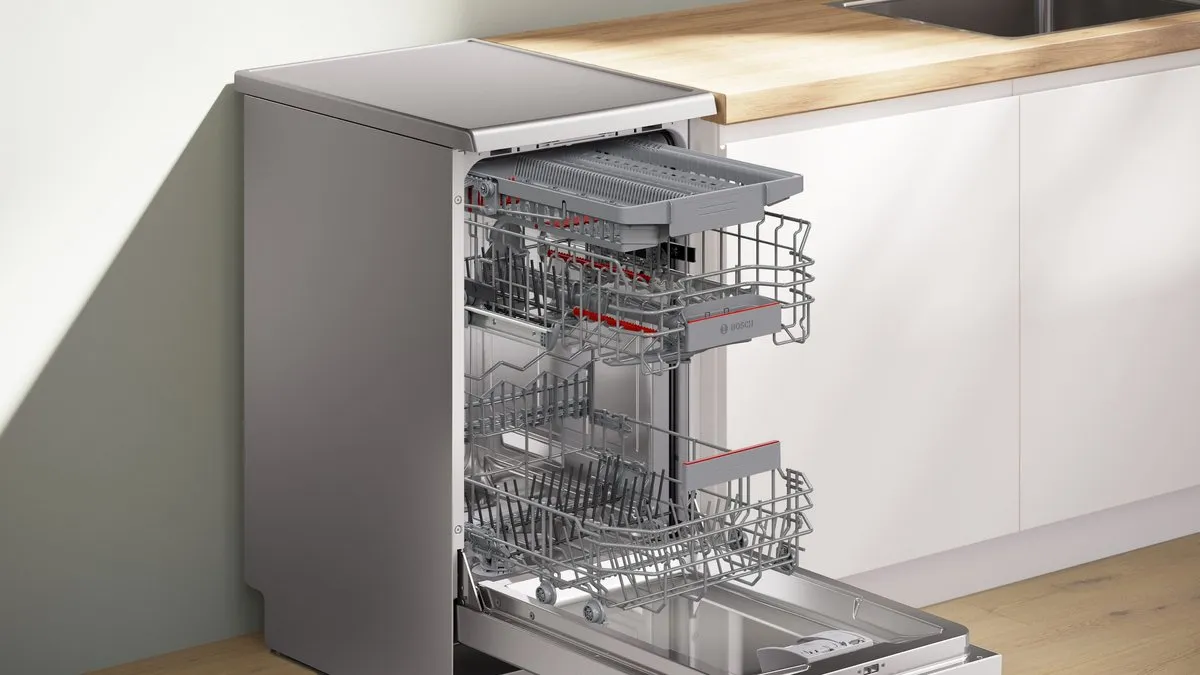 Bosch Serie 4 SPS4EMI17E Vaatwasser 10 Couverts - RVS - afbeelding 6 van 6