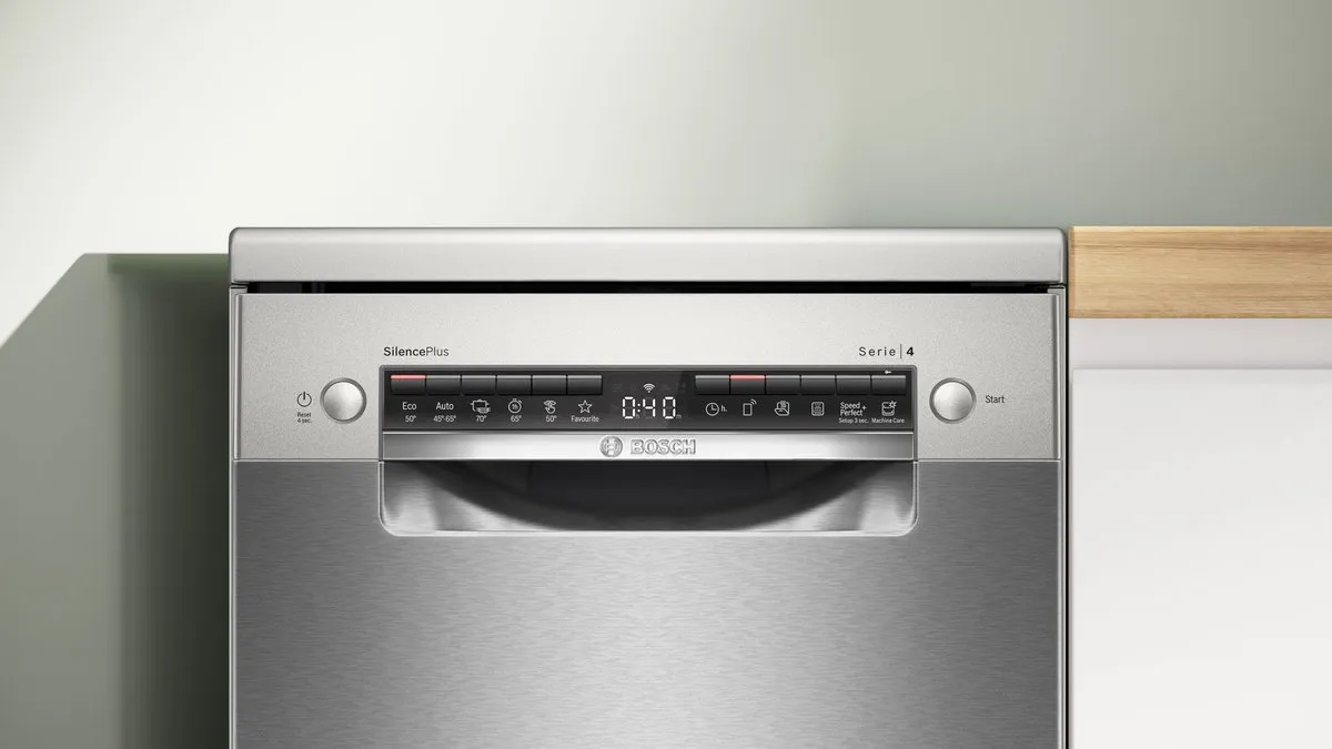 Bosch Serie 4 SPS4EMI17E Vaatwasser 10 Couverts - RVS