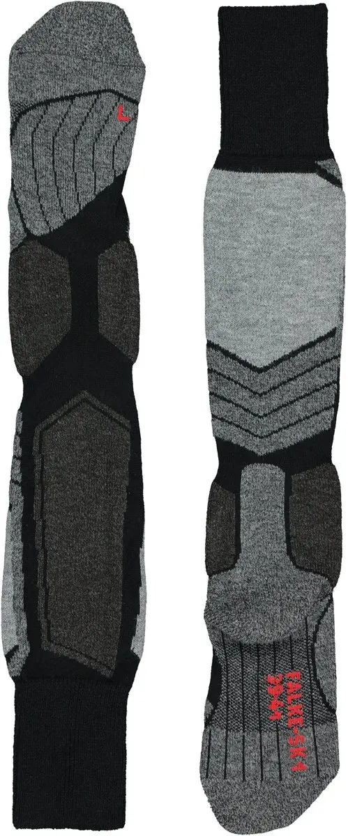 Falke SK1 Skisokken Heren - Dikke Wol - Zwart - Maat 42-43