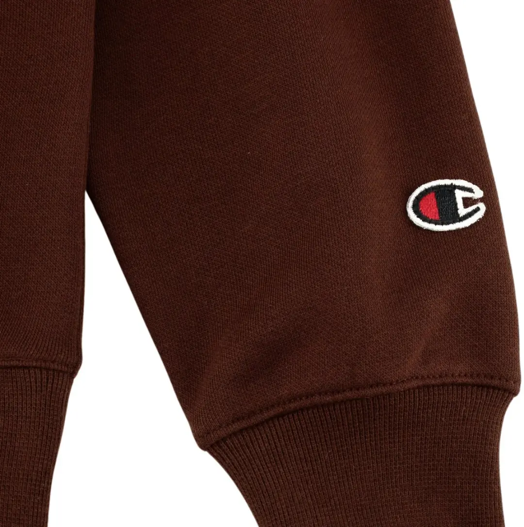 Champion Dames Hooded Sweater - XS - Bruin