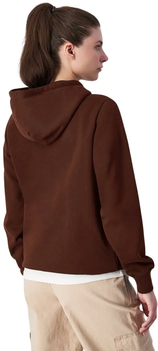 Champion Dames Hooded Sweater - XS - Bruin