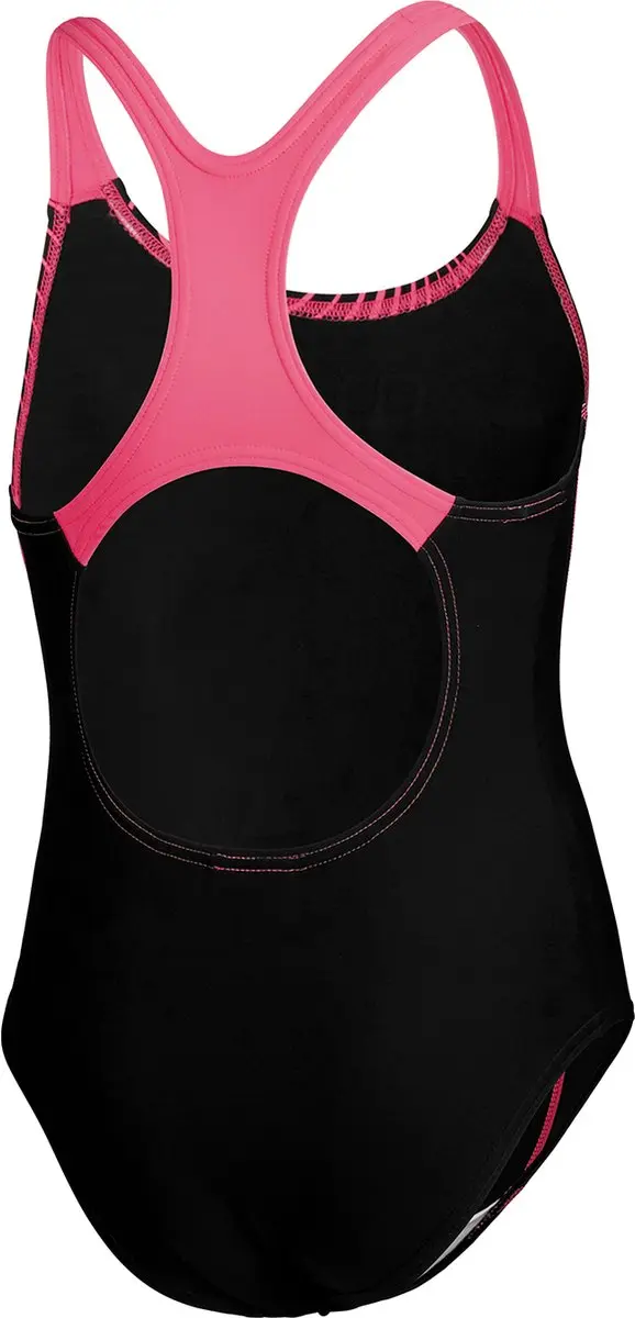 Speedo Medley Logo Medalist Sportbadpak - Maat 128 - Zwart/Roze