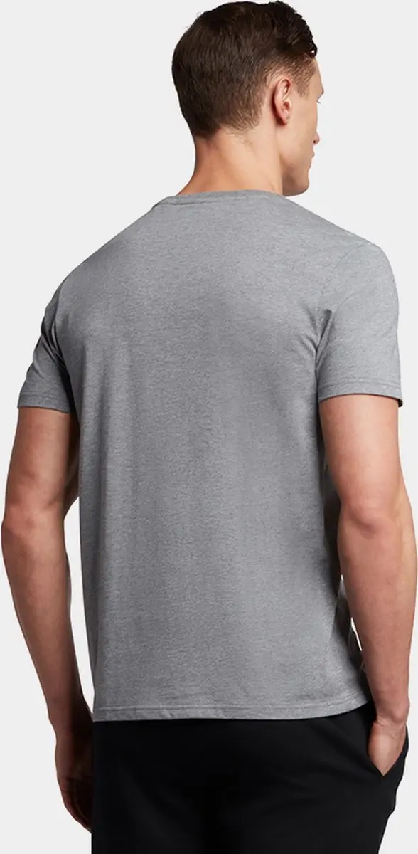 Lyle & Scott Martin T-shirt TS860SP-T28 - S - Midden grijs