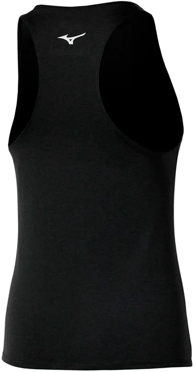 Mizuno Core Runbird Mouwloos T-shirt - XS - Zwart