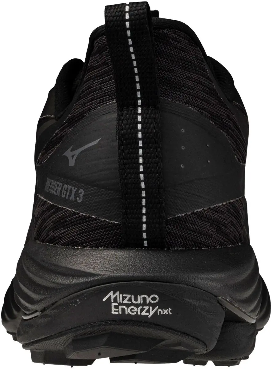 Mizuno Wave Rider GTX 3 Heren Hardloopschoenen - 44 - Zwart