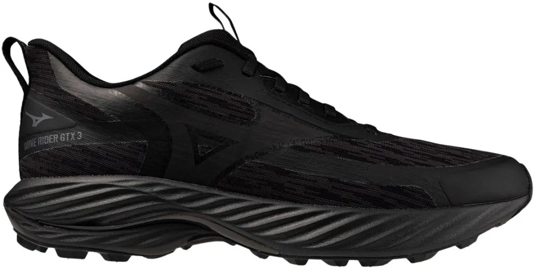 Mizuno Wave Rider GTX 3 Heren Hardloopschoenen - 44 - Zwart