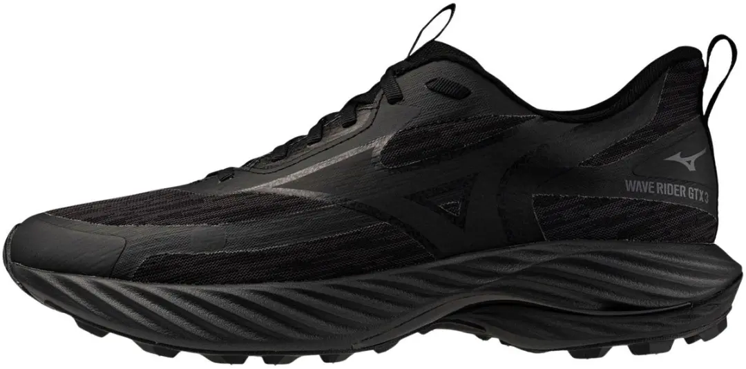 Mizuno Wave Rider GTX 3 Heren Hardloopschoenen - 44 - Zwart