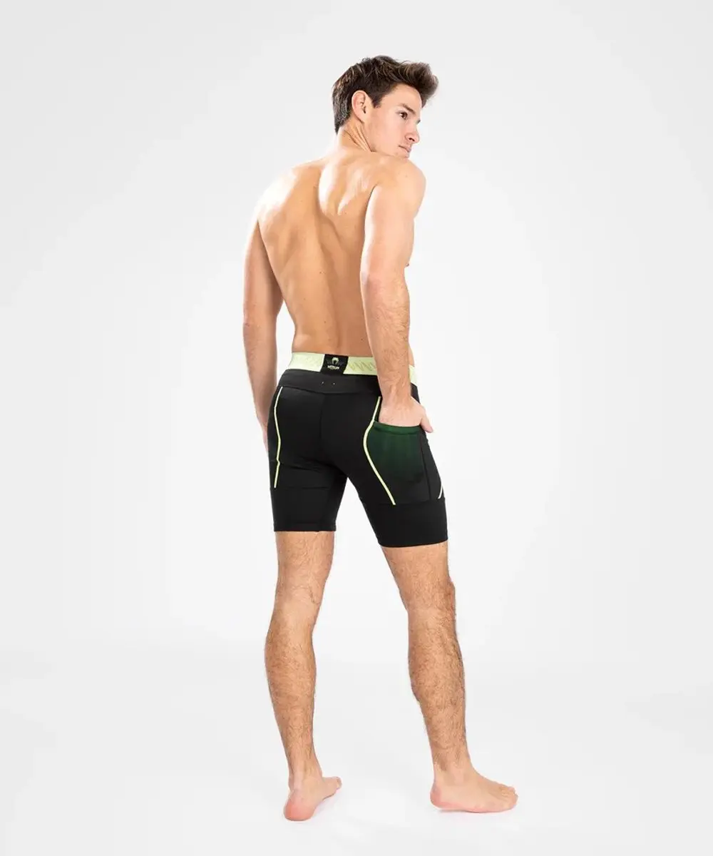 Venum Vale Tudo Fusion 2.0 Compressie Shorts - Zwart/Neon Geel