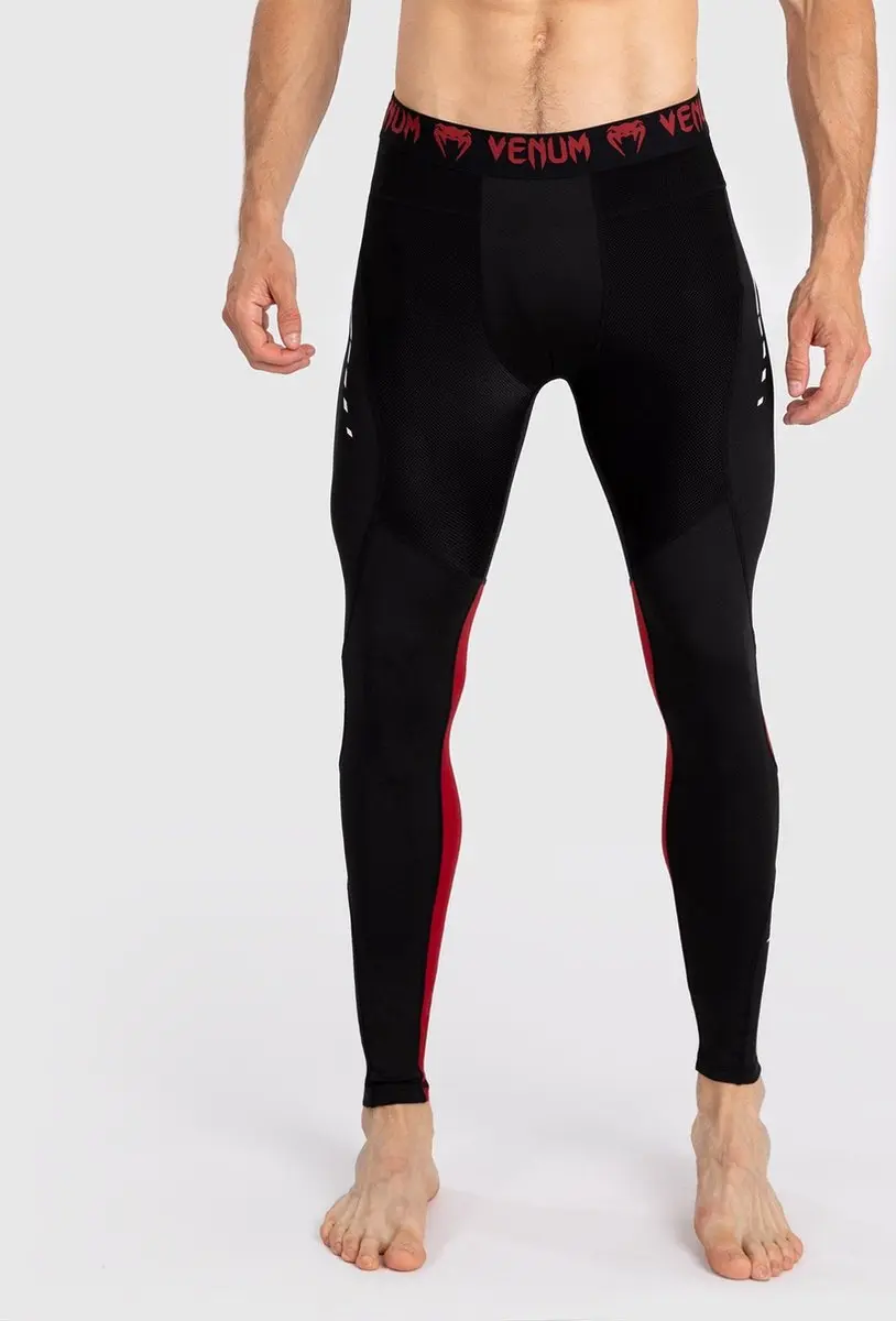 Venum Adrenaline Sportleggings Heren - XL - Zwart/Rood